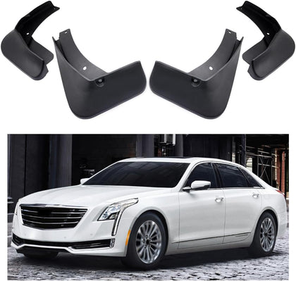 OEM Style Mud Flaps Compatible with Cadillac CT6 (2016-2025) - OEM Style