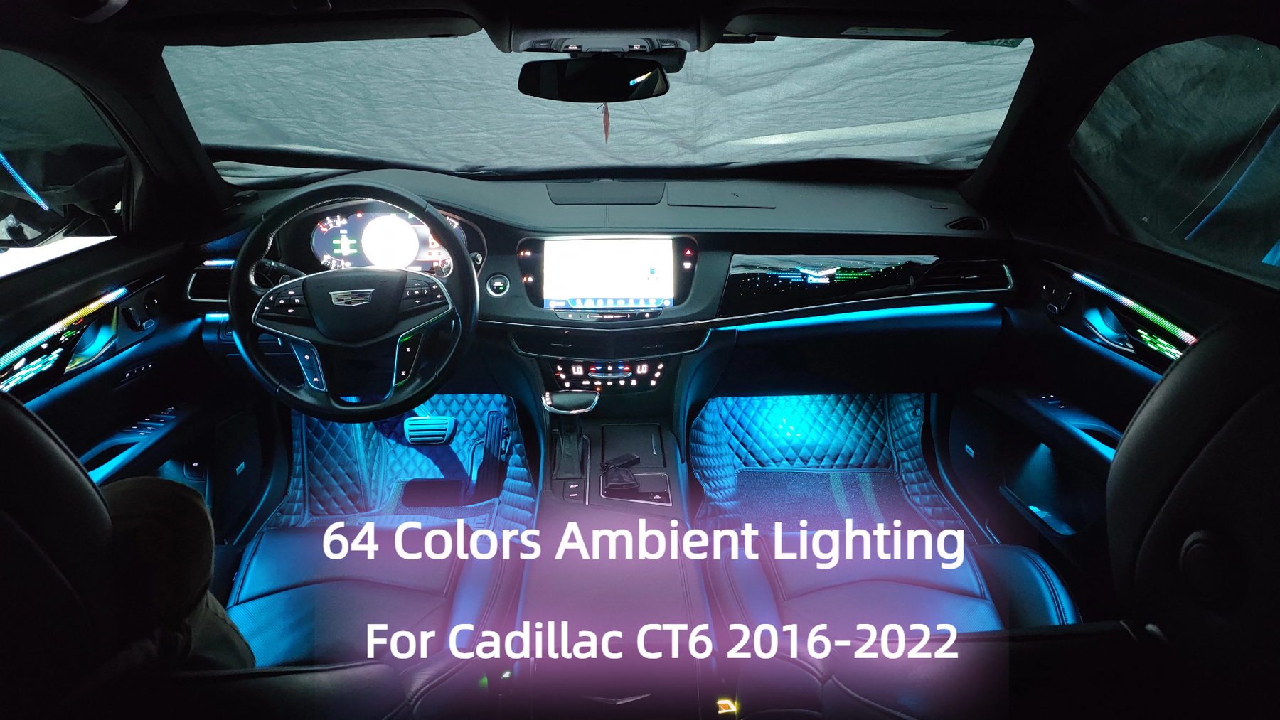 OEM Look Cadillac CT6 2016-2022 Symphony Car Interior Ambient Lighting
