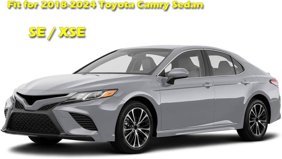 Toyota Camry Mud Flaps, Car Mudguard Fender Splash Guards for 2018-2024 Toyota Camry Sedan SE and XSE