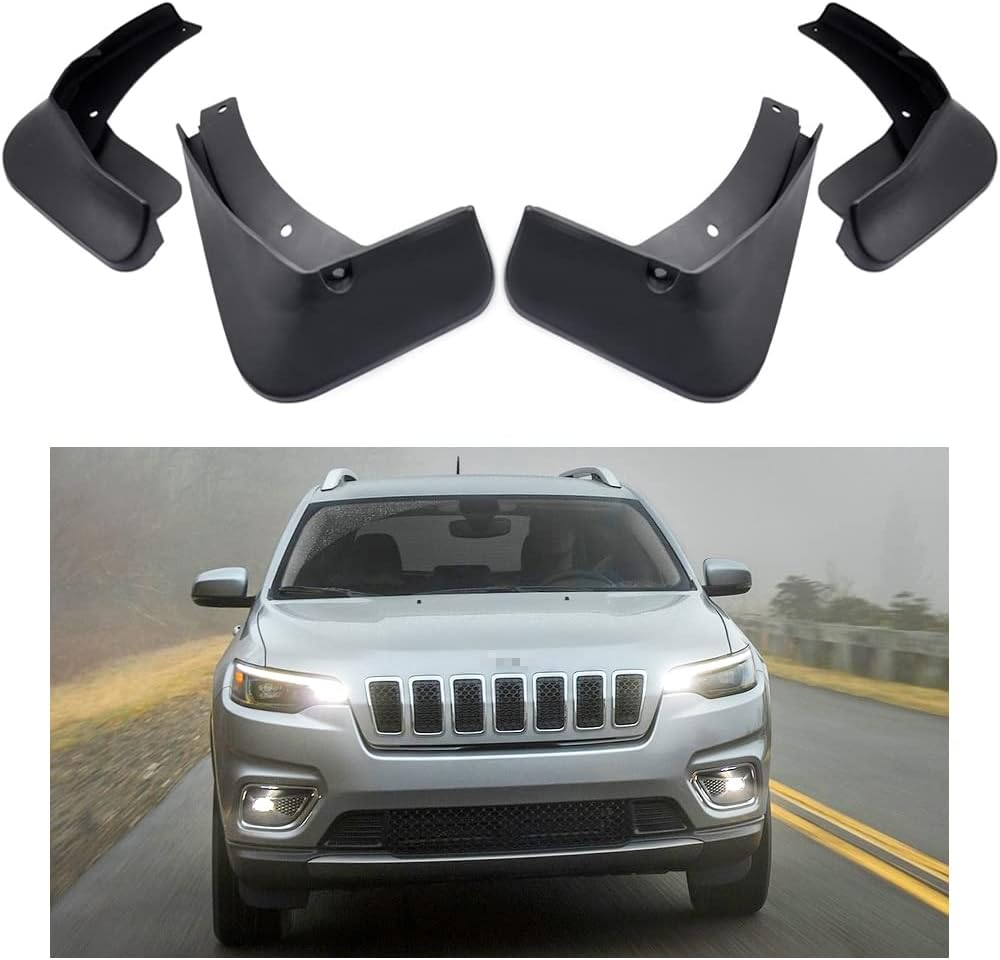 OEM Style Mud Flaps Compatible with Jeep Cherokee (2019-2023) - OEM Style