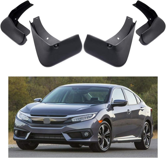 OEM Style Mud Flaps Compatible with Honda Civic (2016-2021) - OEM Style