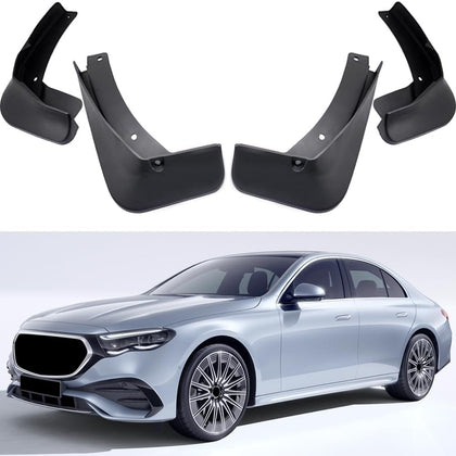 Car Mudguard Fender Mud Flaps Splash Guard for 2024 2025 Mercedes-Benz E-Class w/AMG Line Package