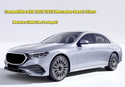 OEM Style Mud Flaps Compatible with Mercedes-Benz E-Class (2024-2025) - OEM Style