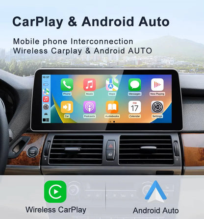 OEM Look Digital Cockpit Compatible with BMW X5 (2006-2013) - 12.3-inch touchscreen + Wireless CarPlay