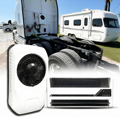 12V Truck Air Conditioner 10000BTU, Air Conditioner for RVs, Trucks & Off-Grid Vehicles