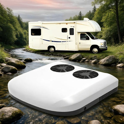 12V Air Conditioner, 12000 BTU Rooftop AC for Semi Truck Bus RV Van Camper