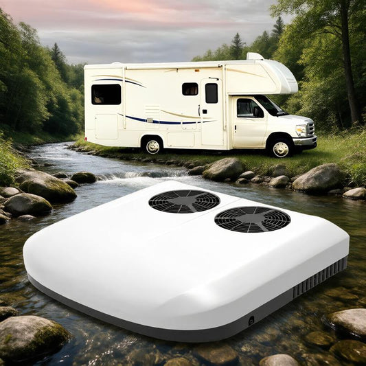12V Air Conditioner, 12000 BTU Rooftop AC for Semi Truck Bus RV Van Camper