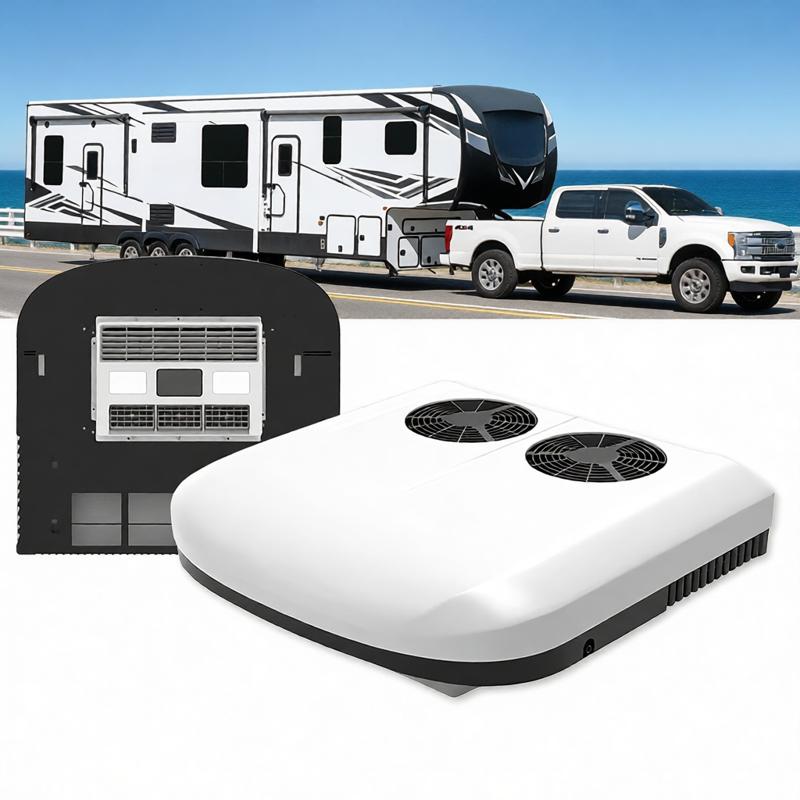 12V Air Conditioner, 12000 BTU Rooftop AC for Semi Truck Bus RV Van Camper