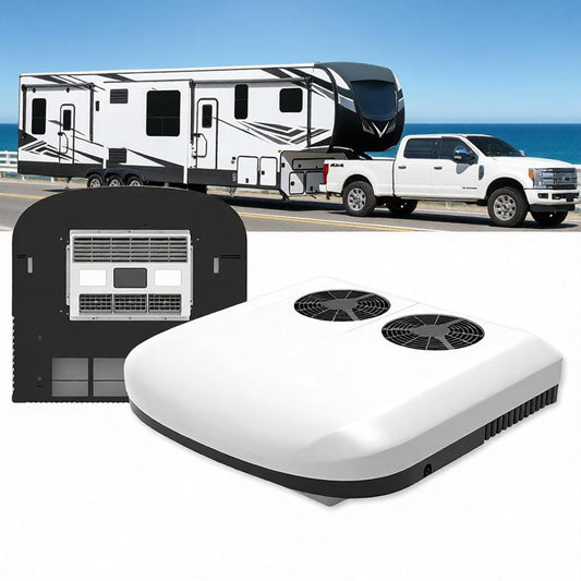 12V Air Conditioner, 12000 BTU Rooftop AC for Semi Truck Bus RV Van Camper
