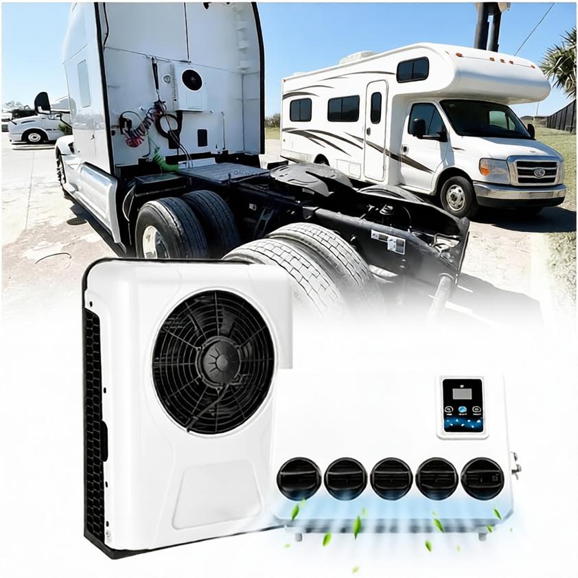 12V 12000 BTU Truck Cab RV Air Conditioner