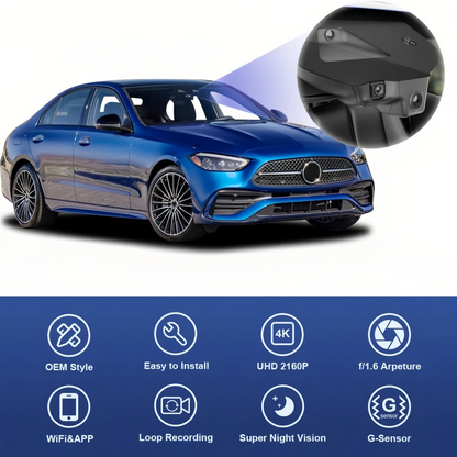 4K Dash Cam Suitable for Mercedes-Benz EQE Sedan 2023 -2025