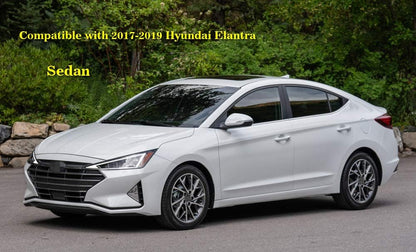 OEM Style Mud Flaps Compatible with Hyundai Elantra (2017-2019) - OEM Style