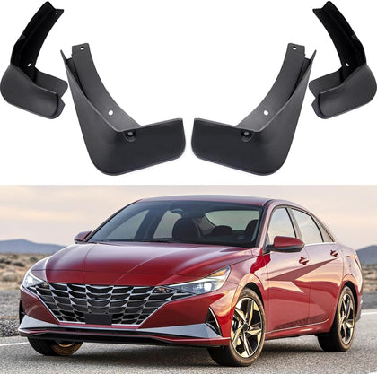 OEM Style Mud Flaps Compatible with Hyundai Elantra (2021) - OEM Style