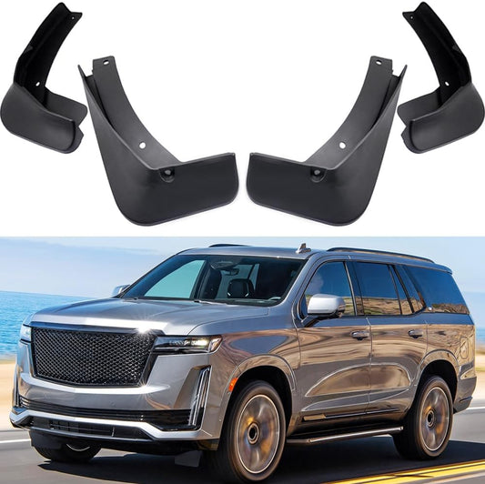 Cadillac Escalade 600 Car Mudguard Fender, Mud Flaps Splash Guards for Cadillac Escalade 600 (No Escalade-V) 2021-2025,