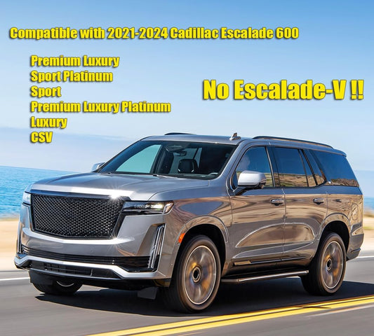 Cadillac Escalade 600 Car Mudguard Fender, Mud Flaps Splash Guards for Cadillac Escalade 600 (No Escalade-V) 2021-2025,