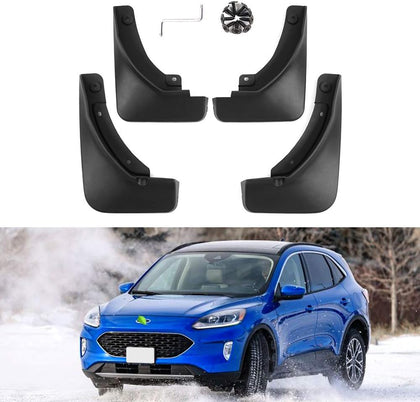 Ford Escape Mud Flaps, Car Mudguard Fender Splash Guards for Ford Escape 2020-2025 (Not for ST-Line Models)