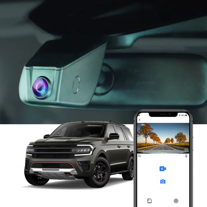 OEM Style Dash Cam Compatible with Ford Expedition (2018-2024) - Front 4K + Rear 1080P