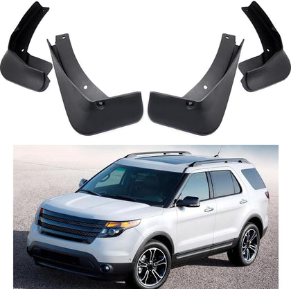Ford Explorer Mud Flaps, Car Mudguard Fender Splash Guards for Ford Explorer 2011-2019