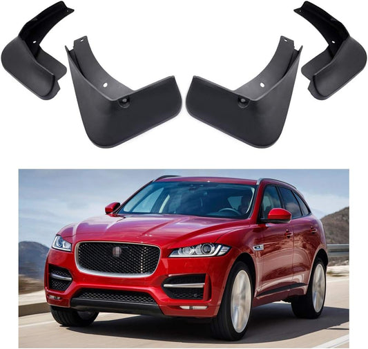 Car Mudguard Fender Mud Flaps Splash Guard for 2017-2024 Jaguar F-Pace (No SVR Models)