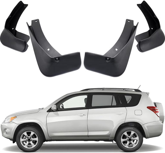 Toyota RAV4 Mud Flaps, Car Mudguard Fender Splash Guards for Toyota RAV4 2007-2012 with Fender Flares
