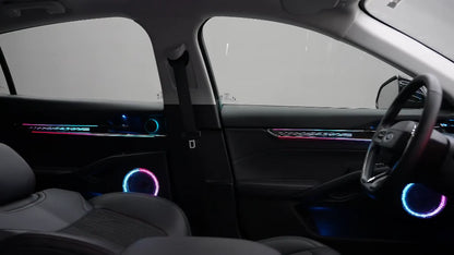 ‌2022-2025 Ford Fusion Interior Ambient Lighting 64 Colors Trim Decoration Accessories