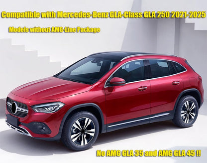 Car Mudguard Fender Mud Flaps Splash Guard for 2021-2025 Mercedes-Benz GLA-Class GLA 250 Without AMG-Line Package