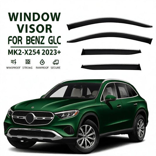 Rain Guards Window Visors for Mercedes Benz GLC Class 2023-2026