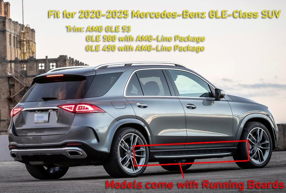 OEM Style Mud Flaps Compatible with Mercedes-Benz GLE (2020-2025) - OEM Style