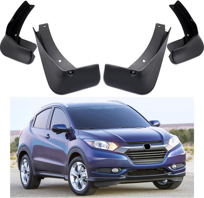 Honda HR-V Car Mudguard Fender, Mud Flaps Splash Guards for 2016-2022 Honda HR-V LX/EX/EX-L (No Sport Models)