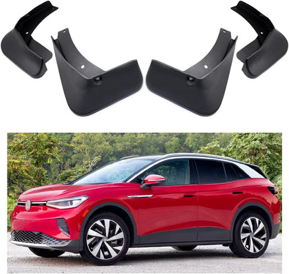 Car Mudguard Fender Mud Flaps Splash Guards for Volkswagen VW ID.4 2021-2024, 4pcs Mud Guard Kit