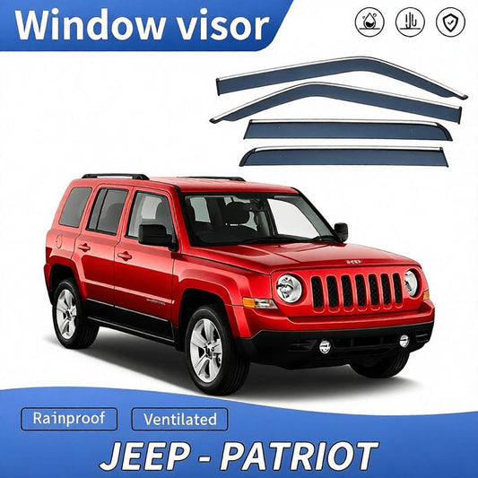 Rain Guards for Jeep Patriot MK74 2011-2017 Deflector Vent Window Visors
