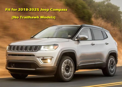 Jeep Compass Mud Flaps (2018-2025), OEM Style Car Mudguard Fender Splash Guards, 4pcs Car Mudguard