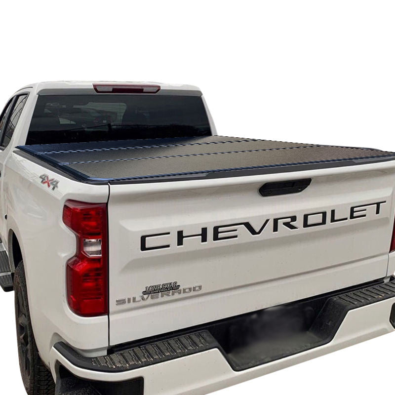 Hard Tri-Fold Flip Up Bed Cover Chevy Silverado 5.8FT