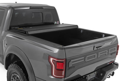 Hard Tri-Fold Flip Up Bed Cover for Ford F250
