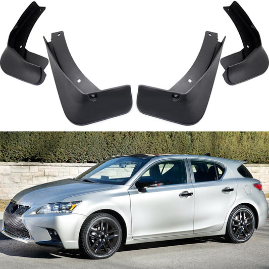 Lexus CT Mud Flaps (2011-2022), OEM Style Car Mudguard Fender Splash Guard