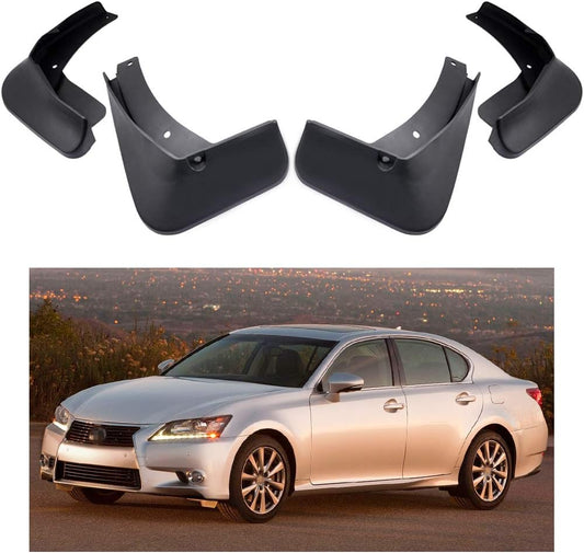 Lexus GS Mud Flaps (2013-2020), OEM Style Car Mudguard Fender Splash Guard