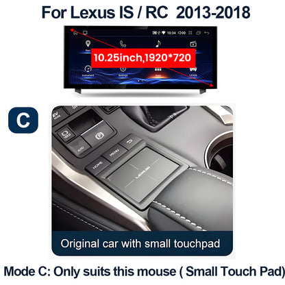 OEM Look Digital Cockpit Compatible with Lexus IS (2013-2018) - 10.25-inch touchscreen + Wireless CarPlay