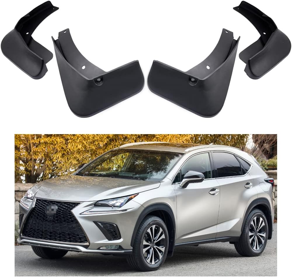 OEM Style Mud Flaps Compatible with Lexus NX (2018-2021) - OEM Style