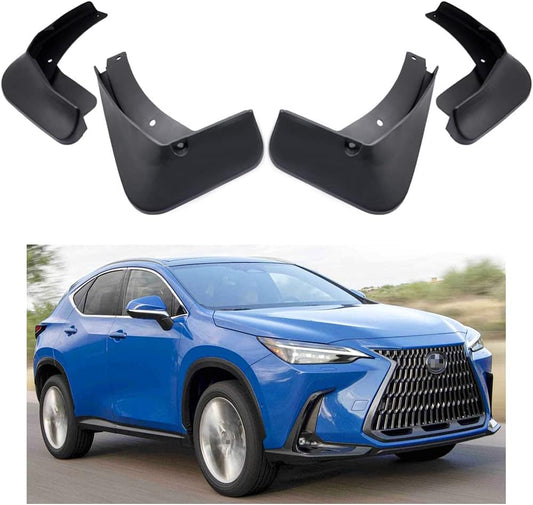 Lexus NX Mud Flaps (2022-2025), OEM Style Car Mudguard Fender Splash Guard