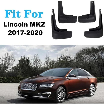 OEM Style Mud Flaps Compatible with Lincoln MKZ (2017-2020) - OEM Style