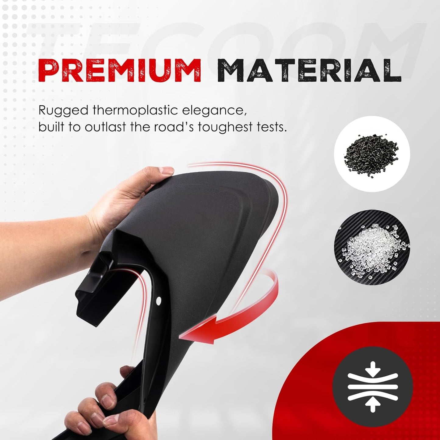 OEM Style Mud Flaps Compatible with Ford Maverick (2022-2025) - OEM Style