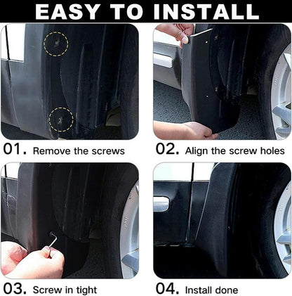 Mud Flaps Mud Guards Custom Fit for Volvo V90 2017-2025