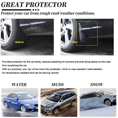 Mud Flaps Mud Guards Custom Fit Fit for 2019-2025 Chevrolet Silverado 1500