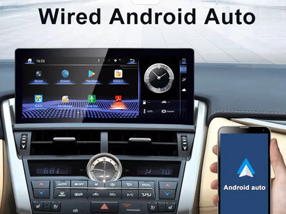 2015-2021 Lexus NX 10.25" Digital Cockpit with Wireless CarPlay, OEM Style