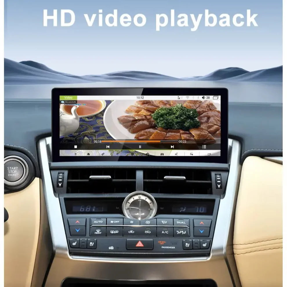 2015-2021 Lexus NX 10.25" Digital Cockpit with Wireless CarPlay, OEM Style