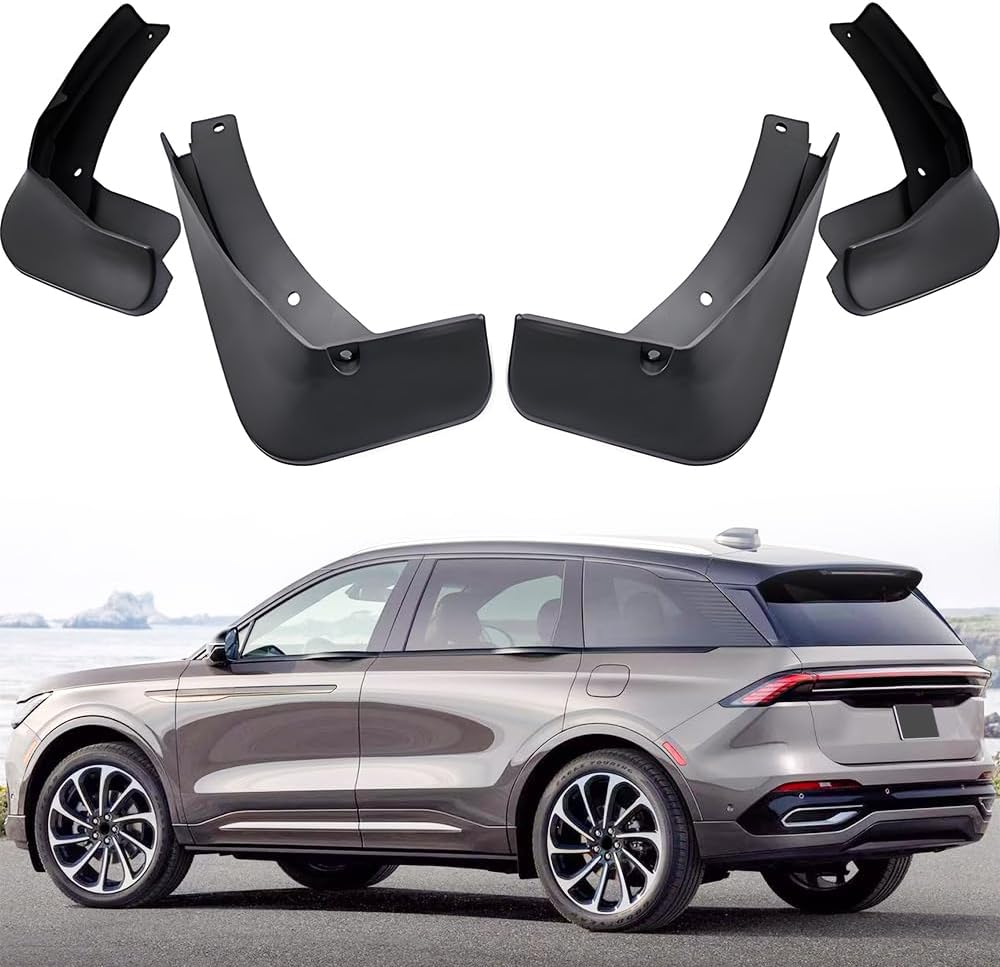 OEM Style Mud Flaps Compatible with Lincoln Nautilus (2023-2026) - OEM Style