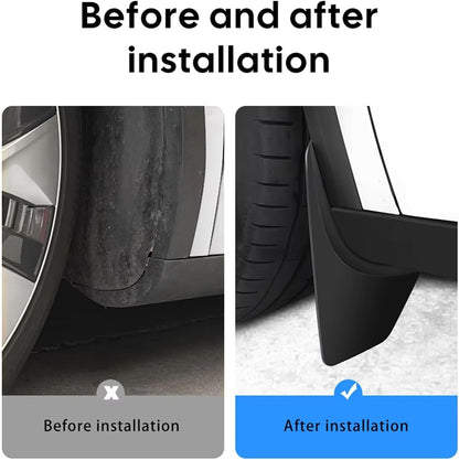 OEM Style Mud Flaps Compatible with Volkswagen Passat Alltrack (2016-2020) - OEM Style