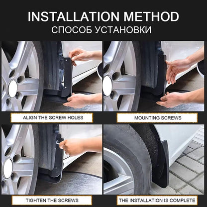 OEM Style Mud Flaps Compatible with Volkswagen Passat Alltrack (2016-2020) - OEM Style