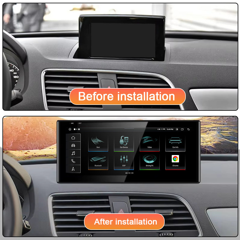 OEM Look Digital Cockpit Compatible with Audi Q3 (2013-2018) - 10.25-inch touchscreen + Wireless CarPlay