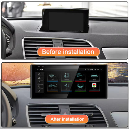 OEM Look Digital Cockpit Compatible with Audi Q3 (2013-2018) - 10.25-inch touchscreen + Wireless CarPlay